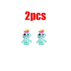 New Disney Cartoon Stitch Angel Scrump Plush Dolls Anime Toys Lilo & Stitch Stich Plush Stuffed Toys Children Birthday Gifts